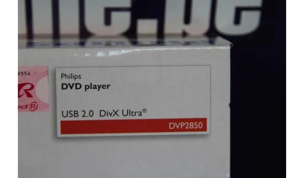 Nieuwe dvd-speler PHILIPS, type DVP2850
